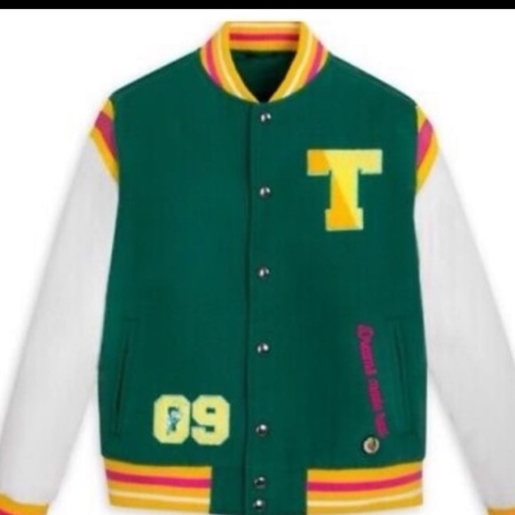 NEW Disney Varsity Jacket Tiana Rey Princess And The Frog - Adult Size xl - Picture 4 of 7